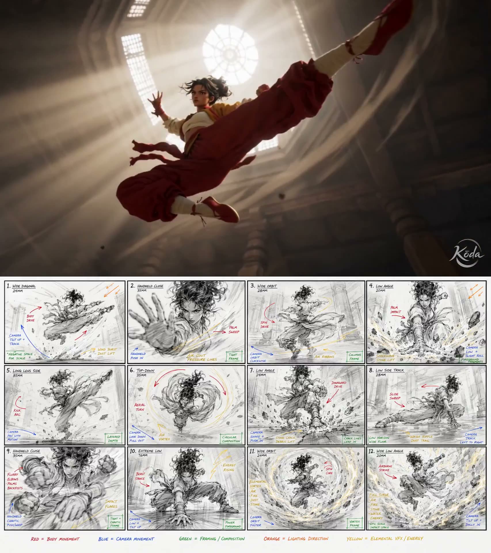 Elemental Merlin Kung Fu